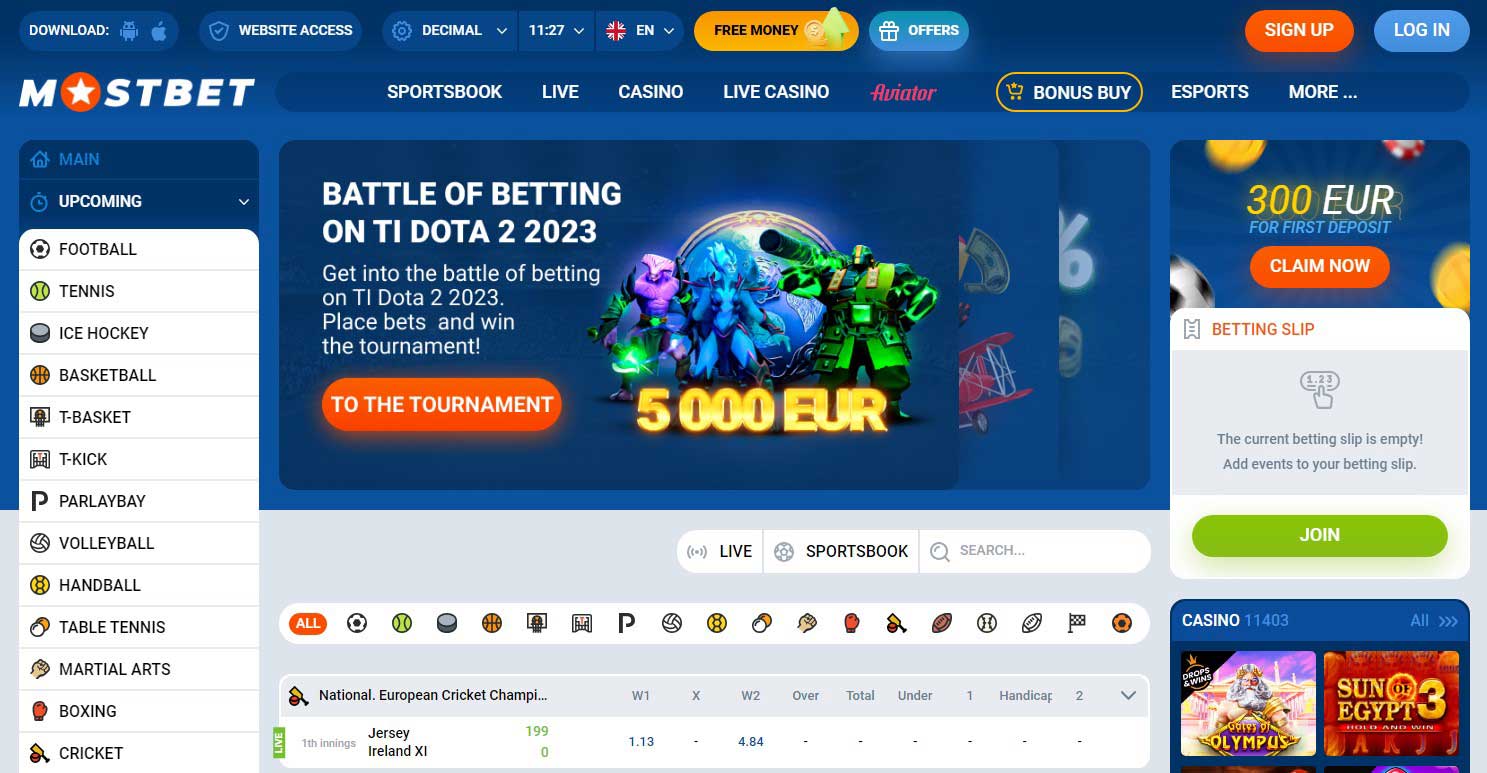 Aplikace Mostbet pro iPhone a Android